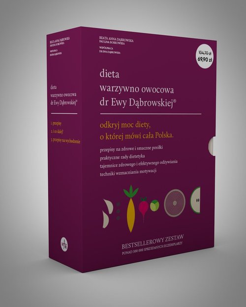 Image of Dieta warzywno-owocowa dr Ewy Dąbrowskiej® Pakiet