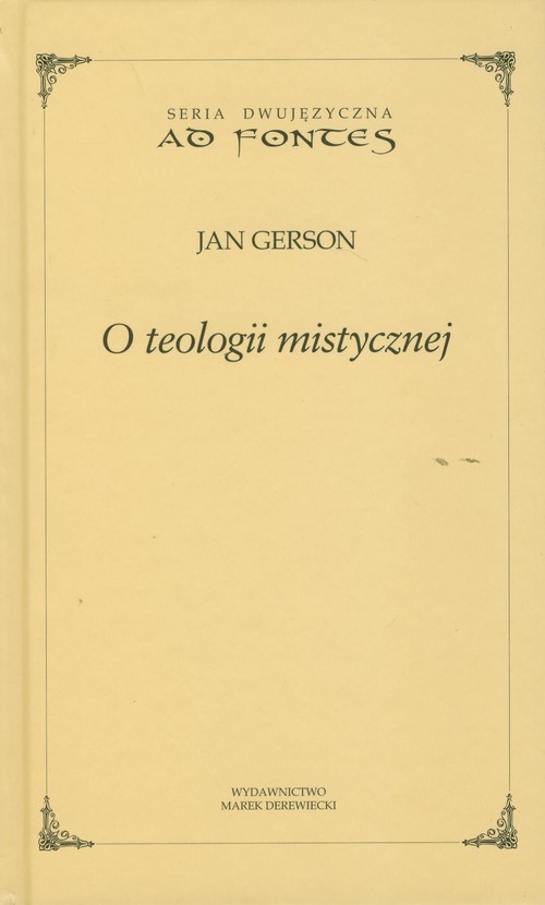 Image of O teologii mistycznej