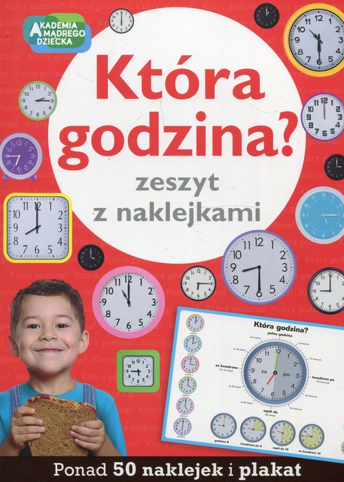 Image of Która godzina? Zeszyt z naklejkami