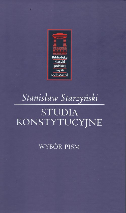 Image of Studia konstytucyjne Wybór pism