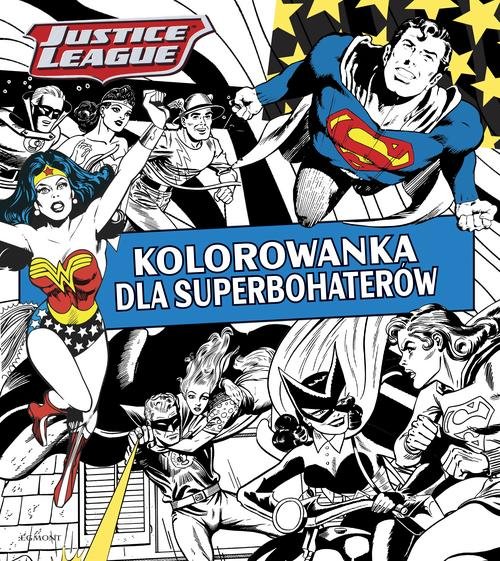 Image of Justice League Kolorowanka dla superbohaterów