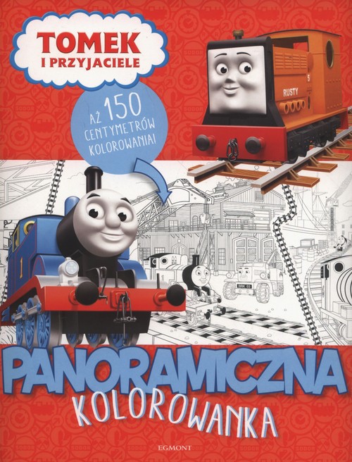Image of Tomek i przyjaciele Panoramiczna kolorowanka