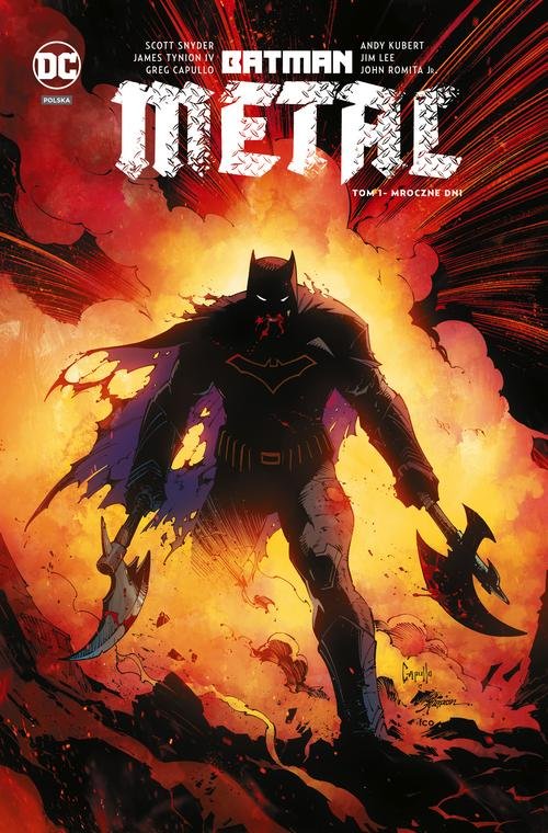 Image of Batman metal Tom 1 Mroczne dni