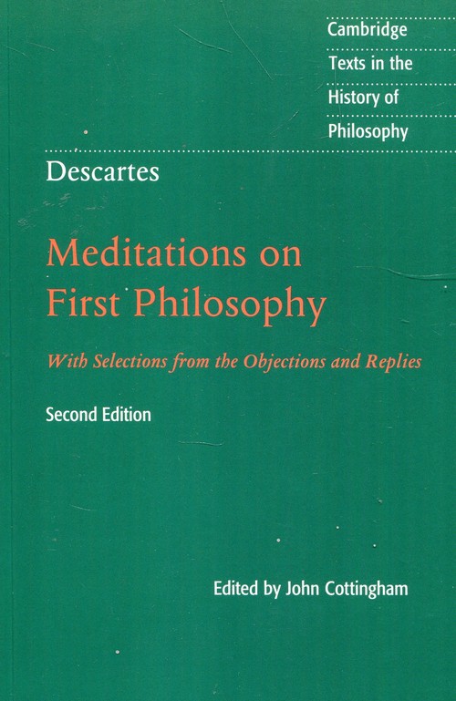 Image of Descartes Meditations on First Philosophy