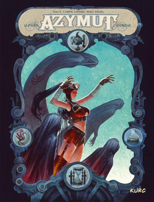 Image of Azymut Tom 4 Czarne chmary, biały żagiel