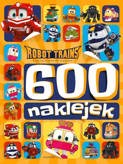 Image of Robot Trains 600 naklejek