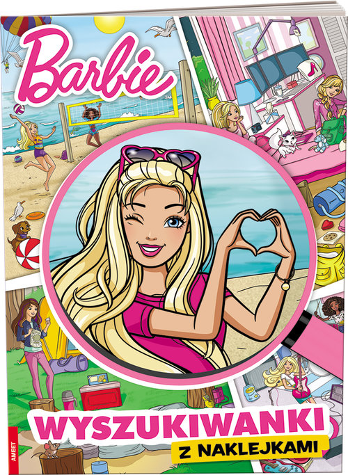 Image of Barbie Wyszukiwanki z naklejkami SF-1101