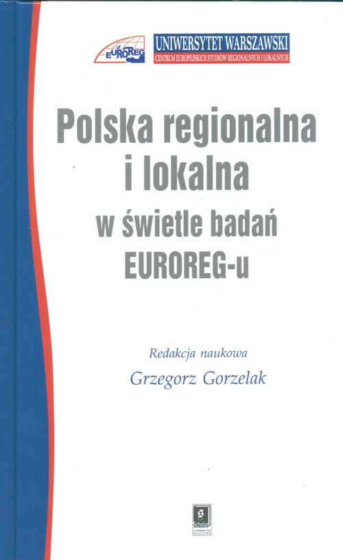 Image of Polska regionalna i lokalna w świetle badań EUROREG-u