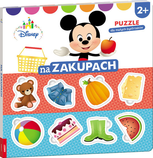 Image of Disney maluch Na zakupach Puzzle dla małych bystrzaków