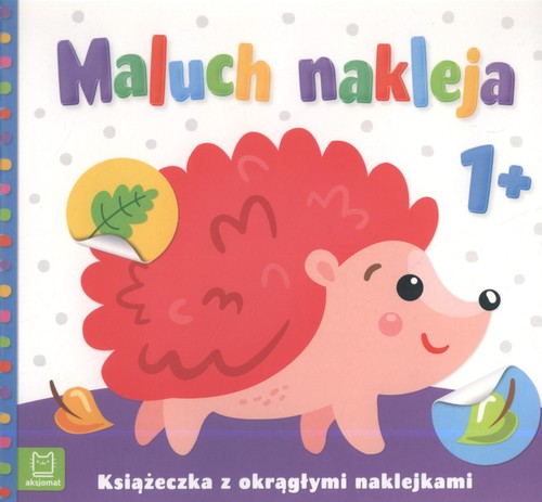 Image of Maluch nakleja Książeczka z okrągłymi naklejkami 1+