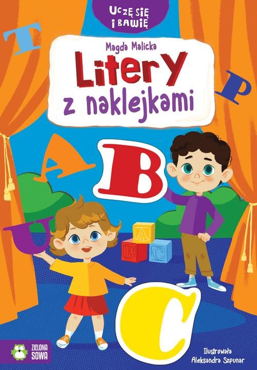 Image of Litery z naklejkami