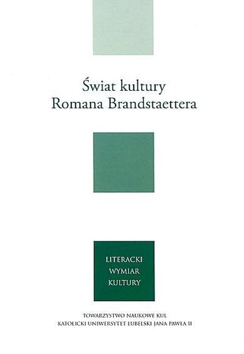 Image of Świat kultury Romana Brandstaettera