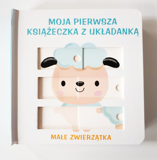 Image of Moja pierwsza książeczka z układanką - małe zwierzątka