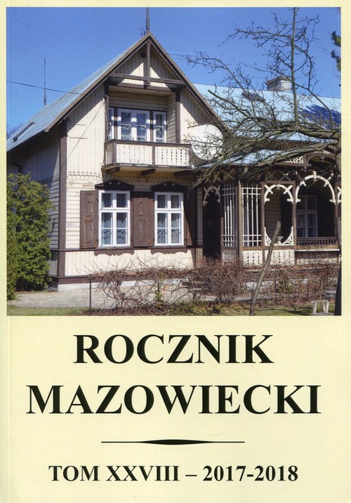 Image of Rocznik mazowiecki Tom XXVIII 2017-2018