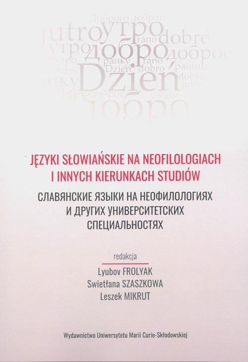 Image of Języki słowiańskie na neofilologiach i innych kierunkach studiów