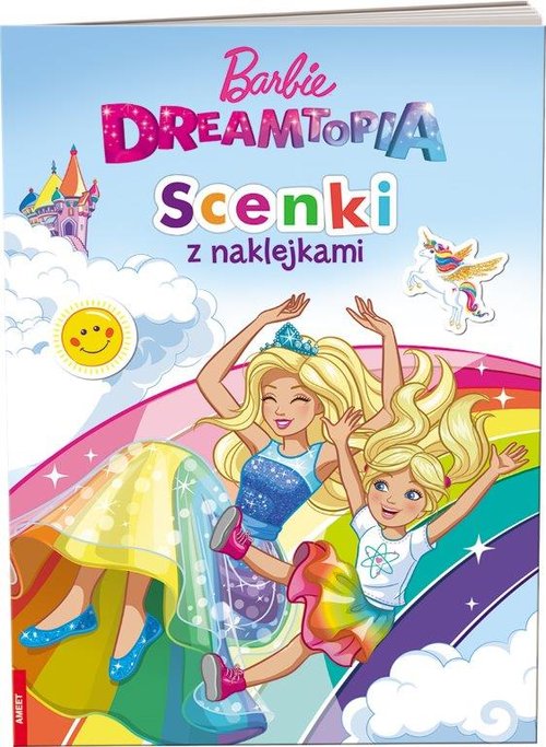 Image of Barbie Dreamtopia Scenki z naklejkami