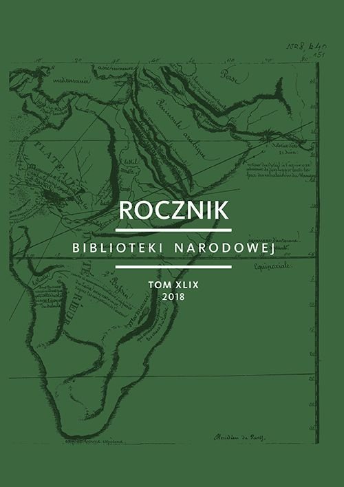 Image of Rocznik Biblioteki Narodowej Tom XLIX
