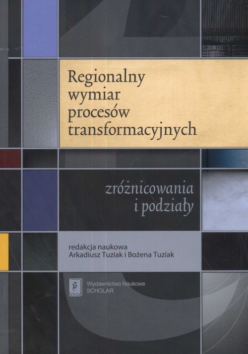 Image of Regionalny wymiar procesów transformacyjnych zróżnicowania i podziały