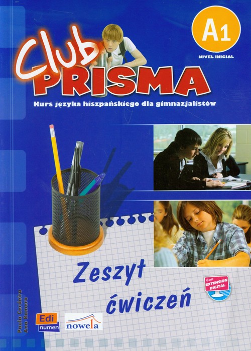 Image of Club Prisma A1 Język hiszpański Zeszyt ćwiczeń + klucz do cwiczeń Gimnazjum