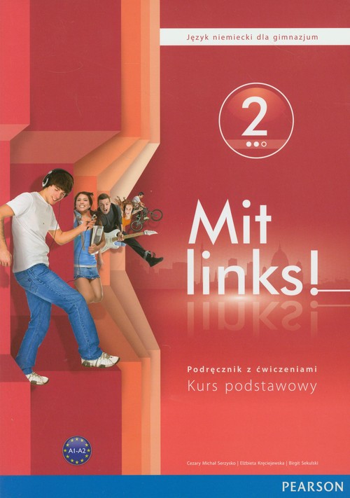 Image of Mit Links 2 Podręcznik z ćwiczeniami z płytą CD gimnazjum
