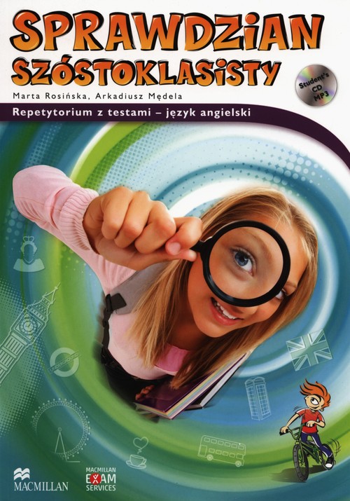 Image of Sprawdzian szóstoklasisty z płytą CD Repetytorium z testami - język angielski