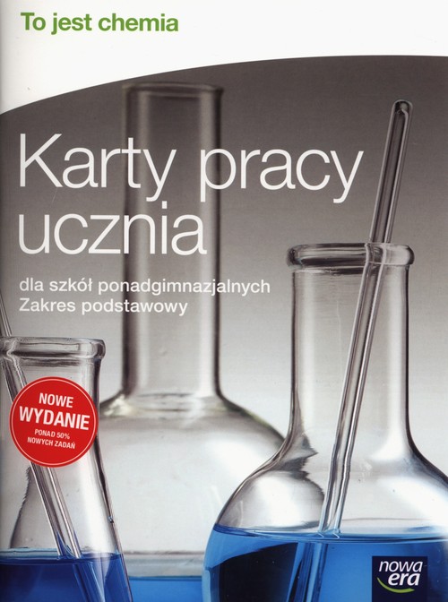 Image of To jest chemia Karty pracy ucznia Zakres podstawowy Szkoły ponadgimnazjalne