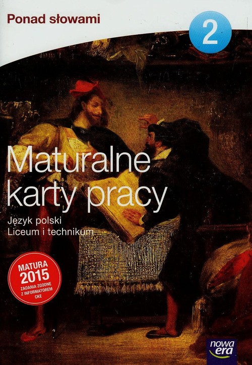 Image of Ponad słowami 2 Język polski Maturalne karty pracy Liceum i technikum