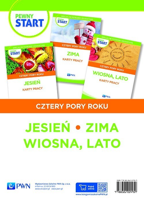 Image of Pewny start Cztery pory roku Materiały ćwiczeniowe Pakiet
