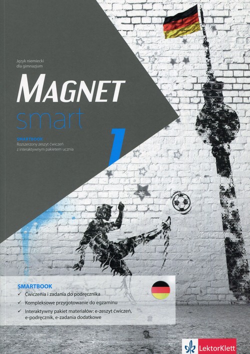 Image of Magnet smart 1 Smartbook + DVD Rozszerzony zeszyt ćwiczeń z interaktywnym pakietem ucznia Język niemiecki dla gimnazjum