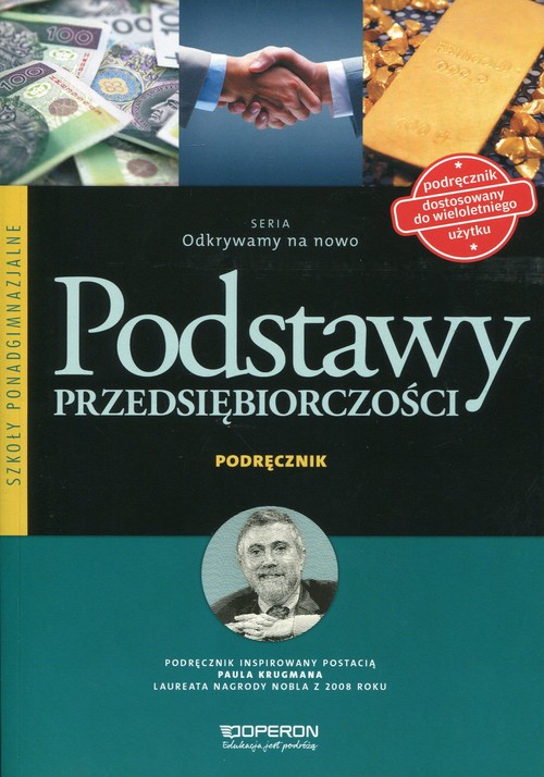 Image of Odkrywamy na nowo Podstawy przedsiębiorczości Podręcznik Szkoła ponadgimnazjalna