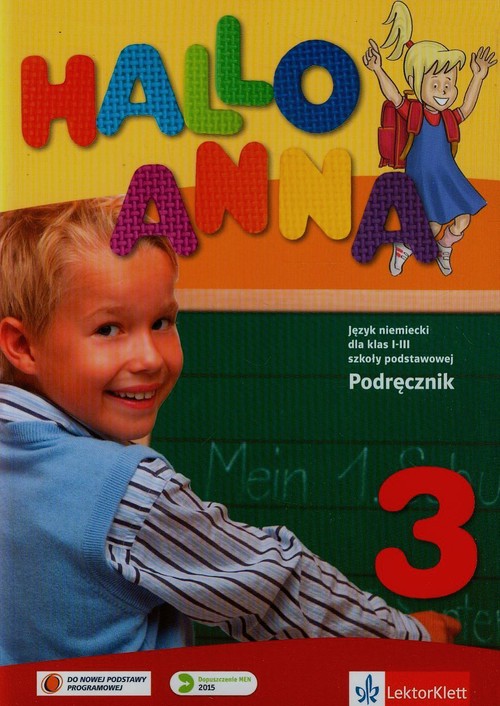 Image of Hallo Anna 3 Podręcznik + CD Szkoła podstawowa