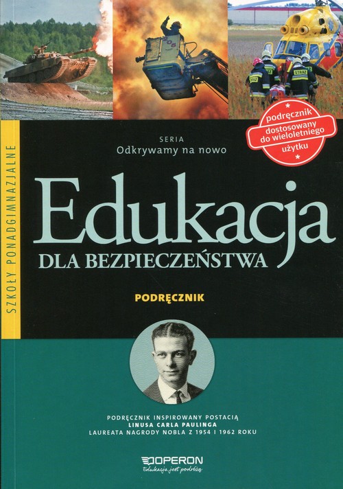 Image of Odkrywamy na nowo Edukacja dla bezpieczeństwa Podręcznik Szkoła ponadgimnazjalna