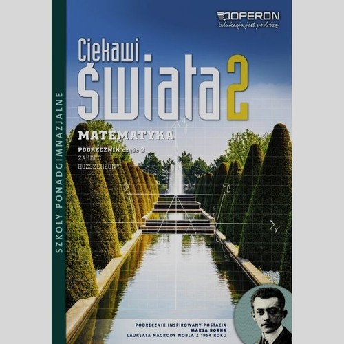 Image of Ciekawi świata 2 Matematyka Podręcznik Zakres rozszerzony Szkoła ponadgimnazjalna