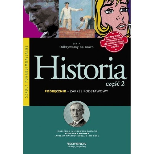 Image of Odkrywamy na nowo Historia Podręcznik Część 2 Zakres podstawowy Szkoła ponadgimnazjalna