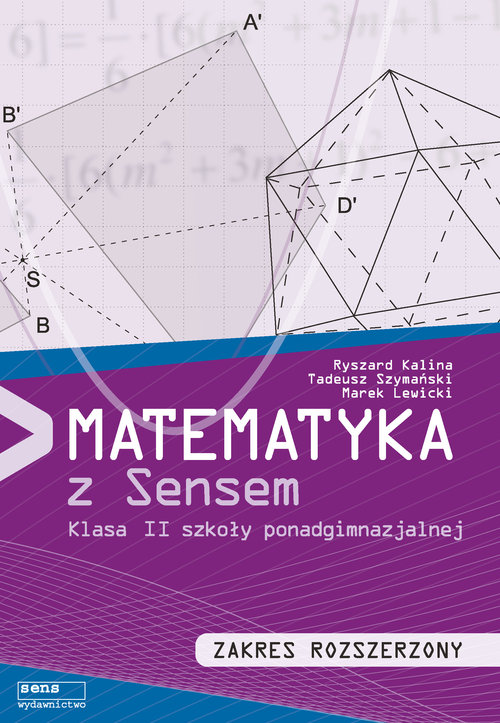 Image of Matematyka z sensem 2 Podręcznik Zakers rozszerzony Szkoła ponadgimnazjalna