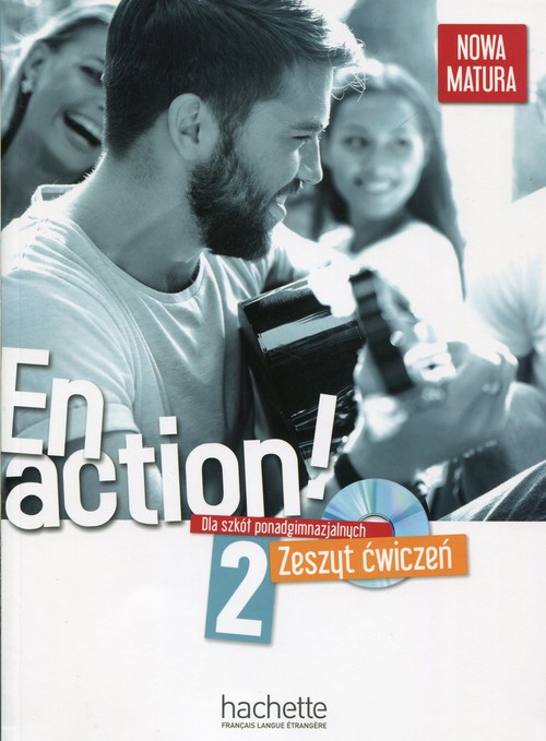 Image of En Action 2 Zeszyt ćwiczeń + CD Szkoła ponadgimnazjalna