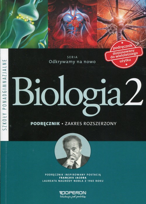 Image of Odkrywamy na nowo Biologia 2 Podręcznik Zakres rozszerzony Szkoła ponadgimnazjalna