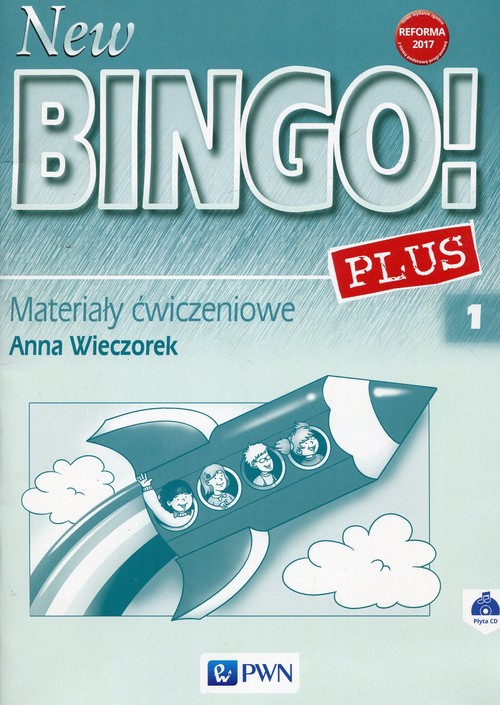Image of New Bingo! 1 Plus Reforma 2017 Materiały ćwiczeniowe Szkoła podstawowa