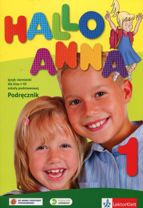 Image of Hallo Anna 1 Podręcznik + 2CD Szkoła podstawowa