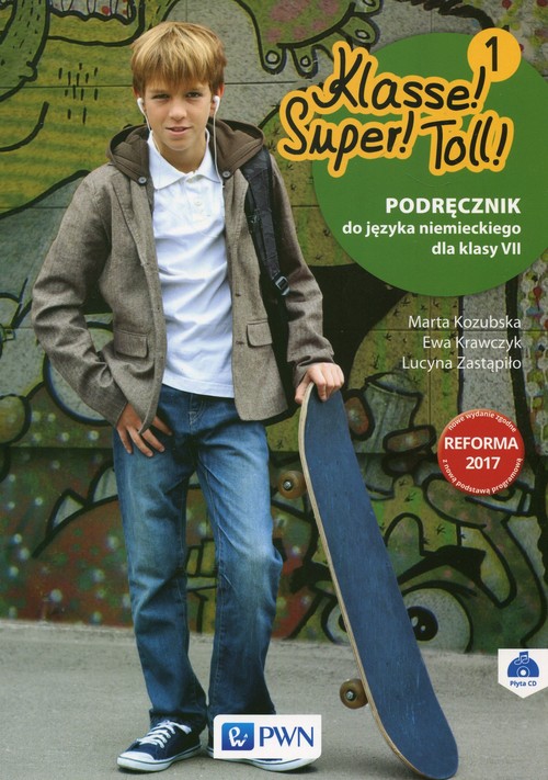 Image of Klasse! Super! Toll! 7 Podręcznik z płytą CD Szkoła podstawowa