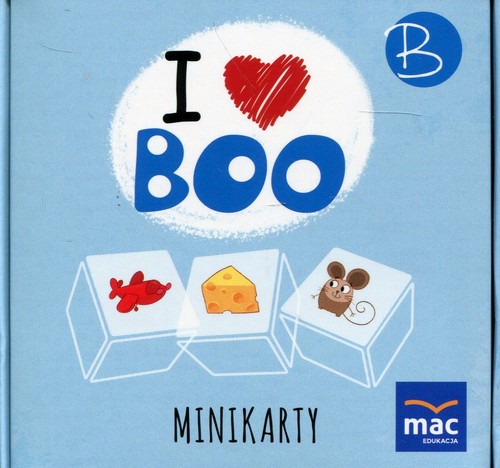 Image of I love Boo Język angielski Poziom B Minikarty Przedszkole