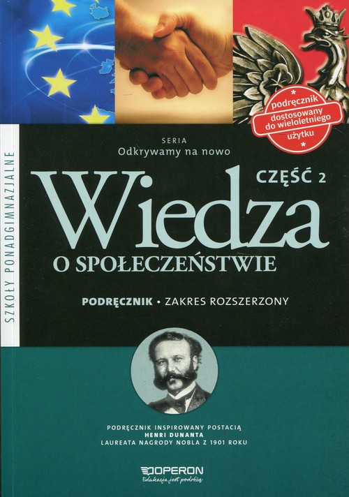 Image of Wiedza o społeczeństwie Część 2 Podręcznik Zakres rozszerzony Szkoła ponadgimnazjalna