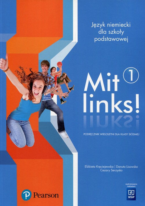 Image of Mit links Język niemiecki 7 Podręcznik wieloletni + CD Część 1 Szkoła podstawowa