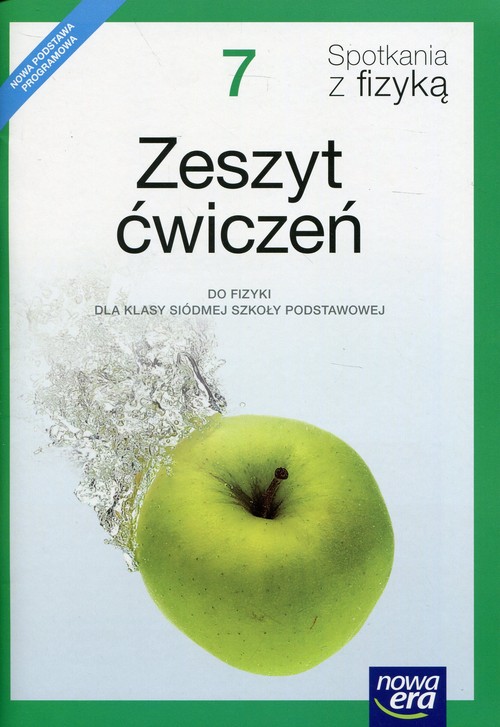 Image of Spotkania z fizyką 7 Zeszyt ćwiczeń Szkoła podstawowa