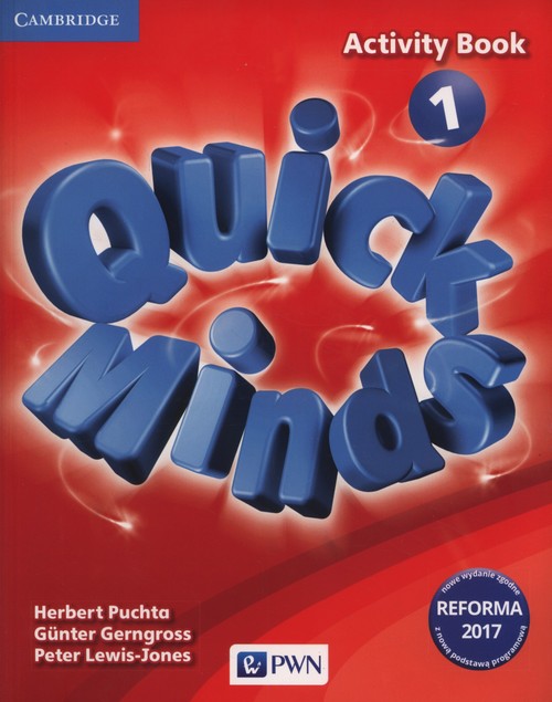 Image of Quick minds 1 Activity Book Szkoła podstawowa