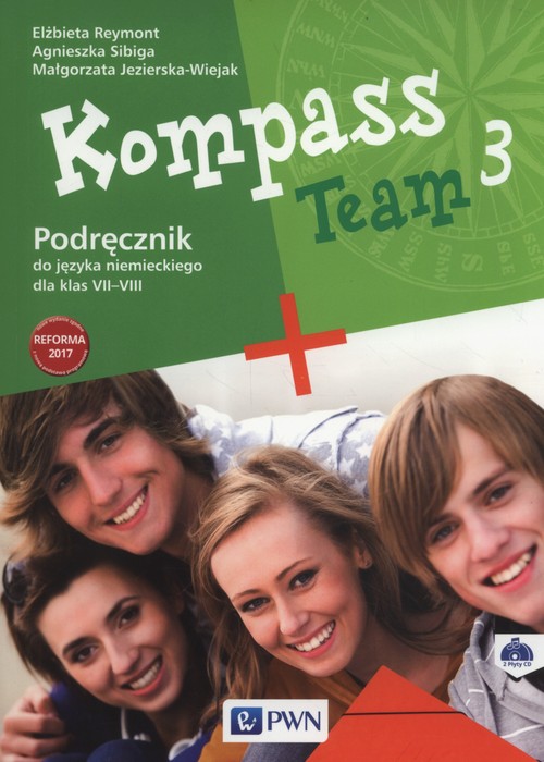 Image of Kompass Team 3 Podręcznik + 2CD Szkoła podstawowa
