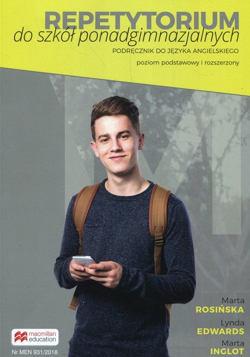 Image of Repetytorium do szkół ponadgimnazjalnych Podręcznik do języka angielskiego Poziom podstawowy i rozszerzony B1/B2