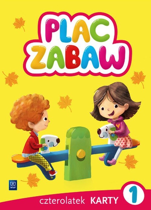 Image of Plac zabaw Karty pracy Czterolatek Część 1 Wychowanie przedszkolne