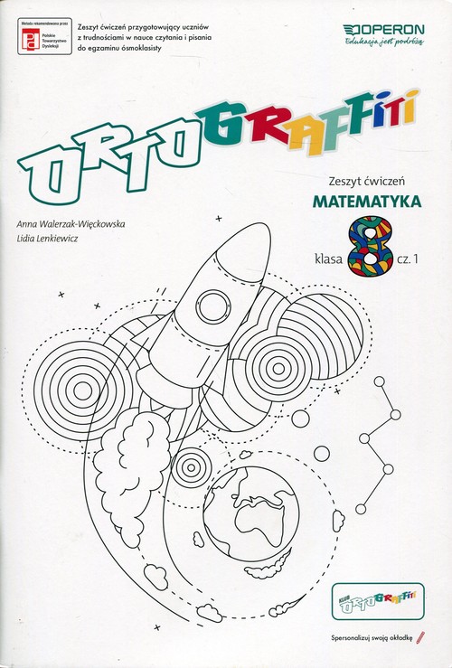 Image of Ortograffiti 8 Matematyka Zeszyt ćwiczeń Część 1 Szkoła podstawowa