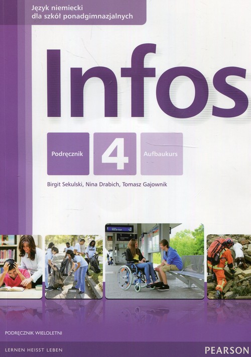 Image of Infos 4 Język niemiecki Podręcznik wieloletni Szkoła ponadgimnazjalna